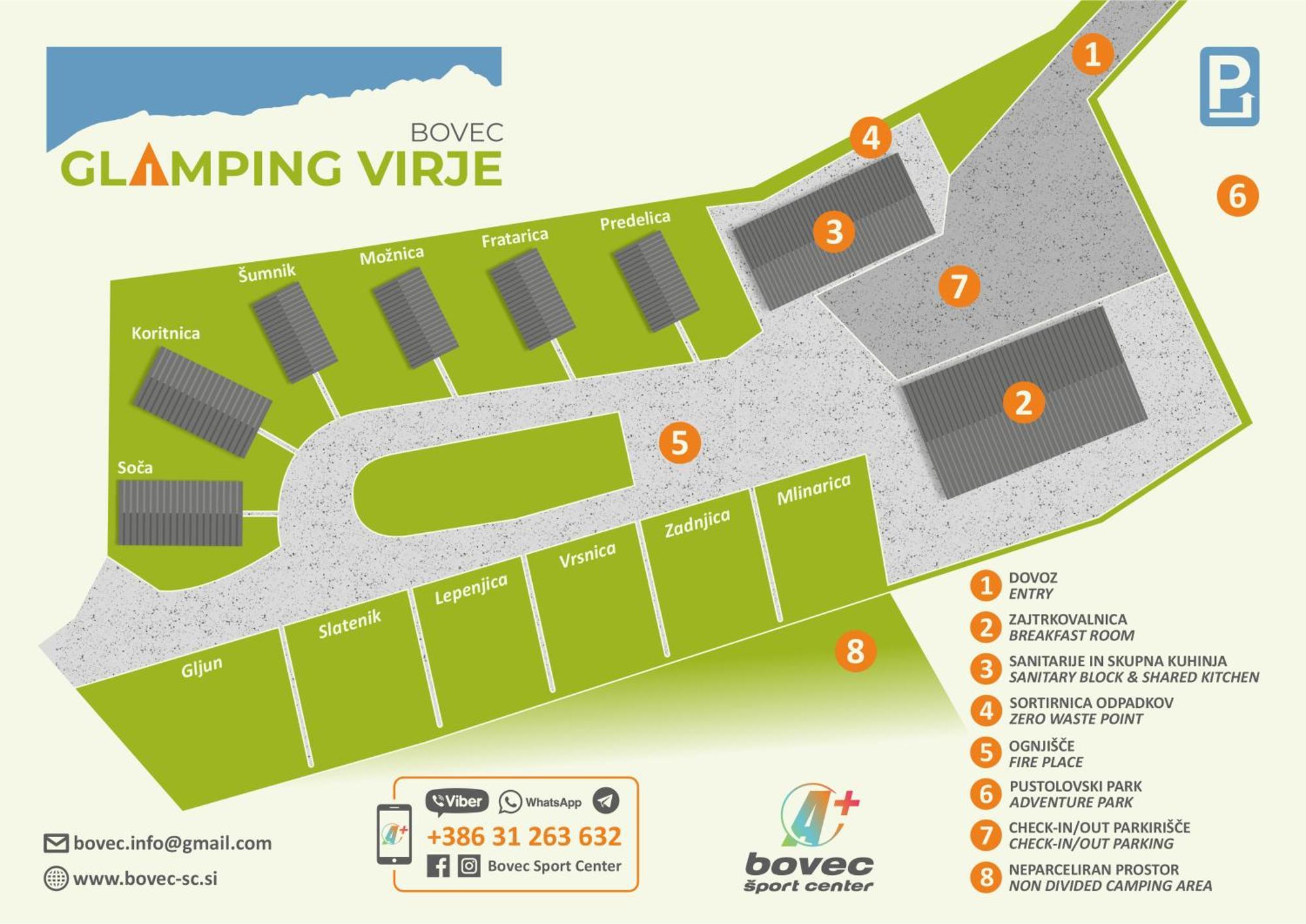 Glamping Virje Hotel Bovec Bagian luar foto