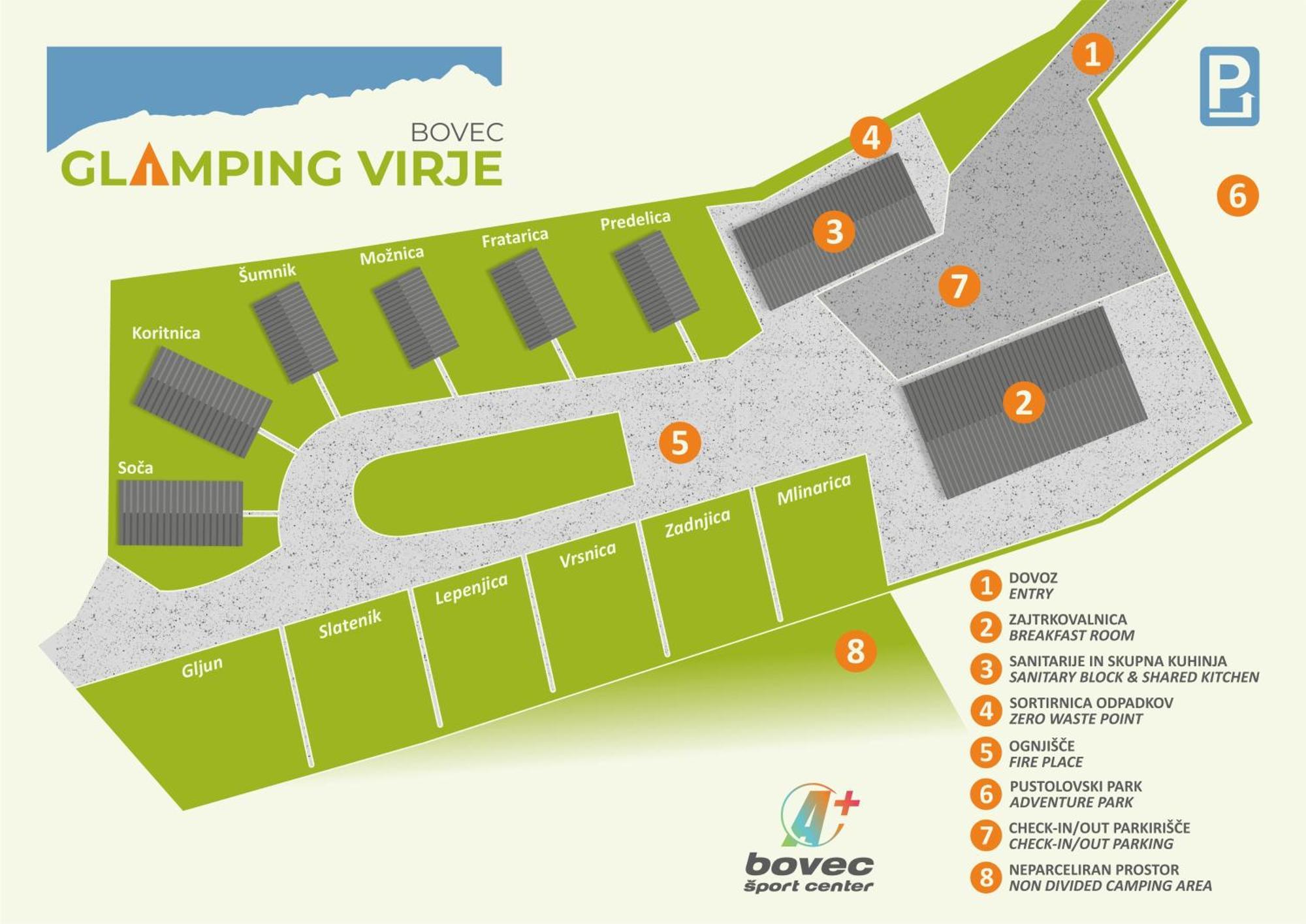 Glamping Virje Hotel Bovec Bagian luar foto